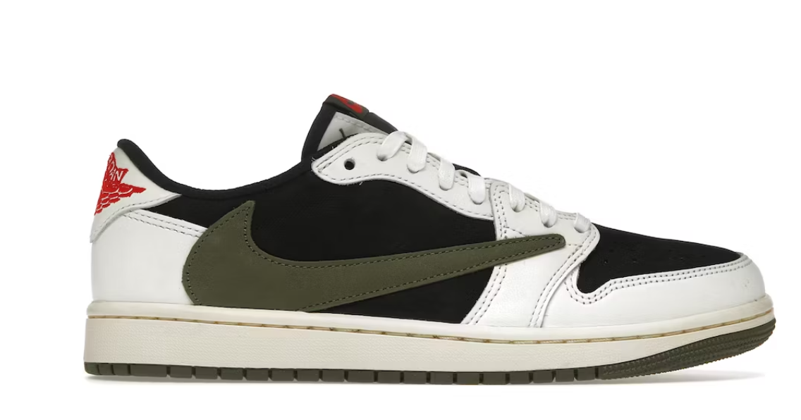 Jordan 1 Retro Low OG SP Travis Scott Olive