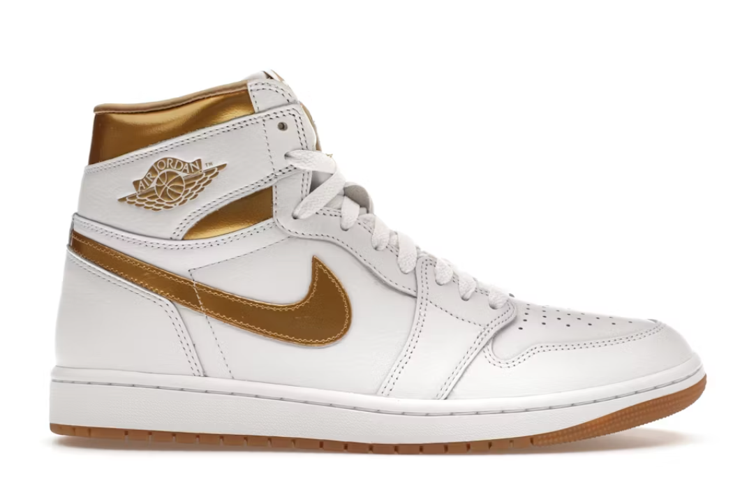 Jordan 1 Retro High OG Metallic Gold (Women's)