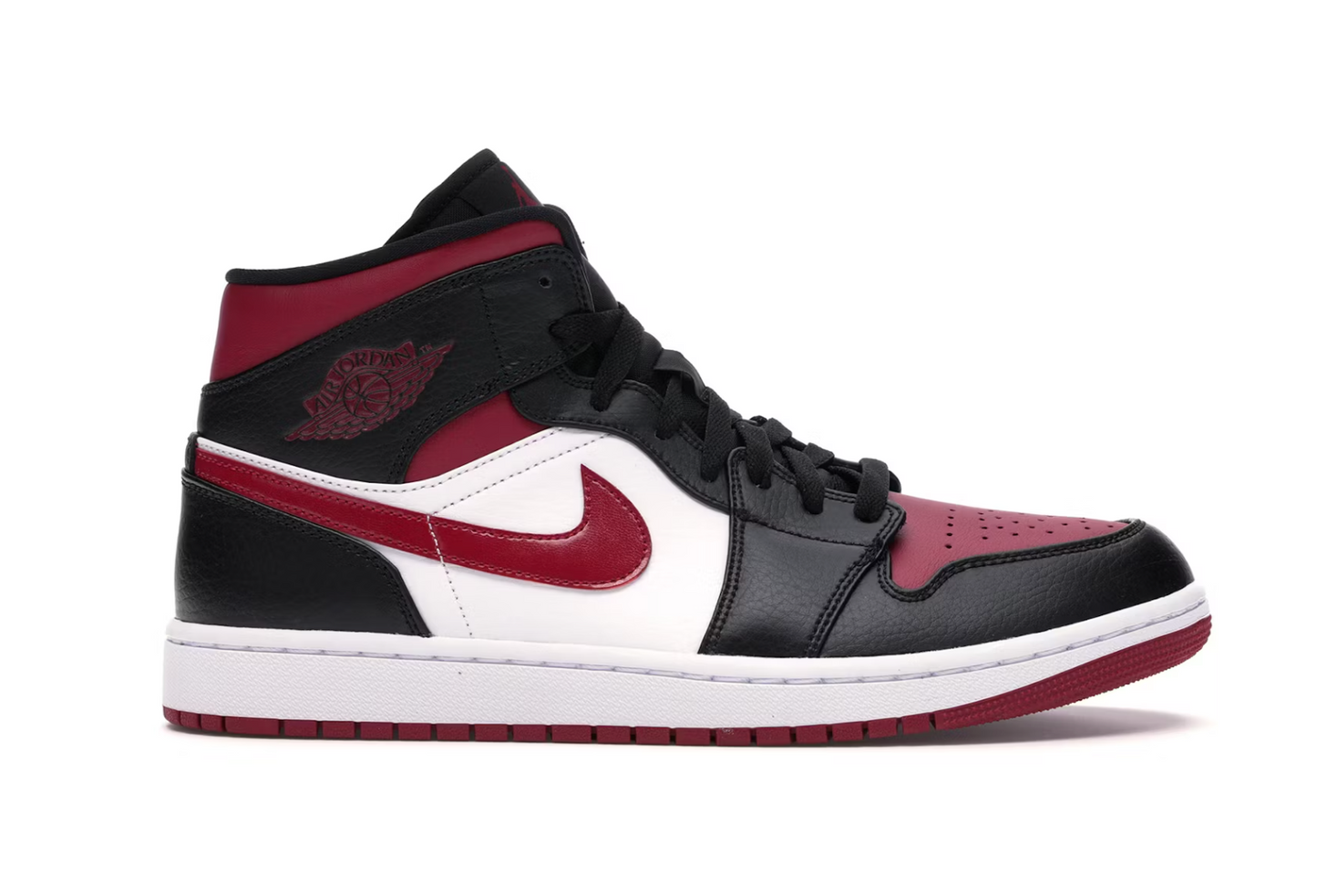 Jordan 1 Mid Bred Toe