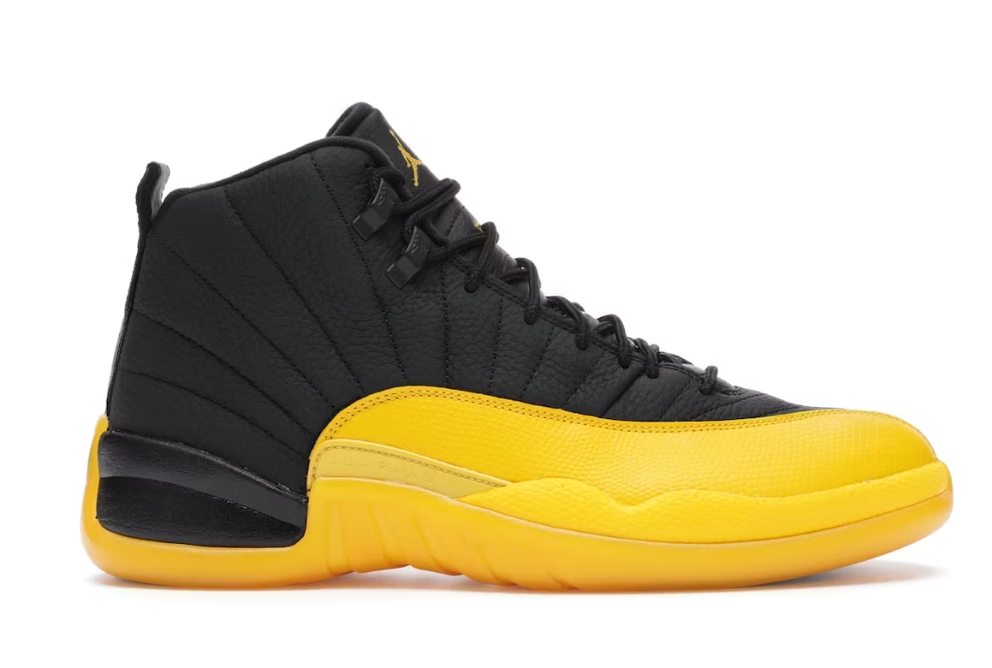 Jordan 12 Retro Black University Gold