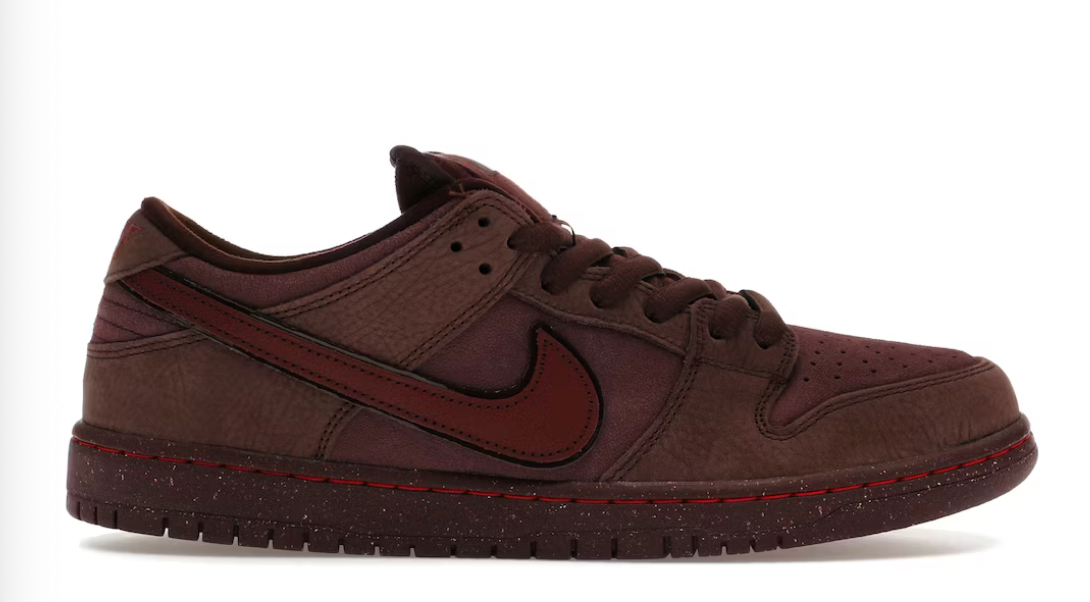 Nike SB Dunk LowCity of Love Burgundy Crush