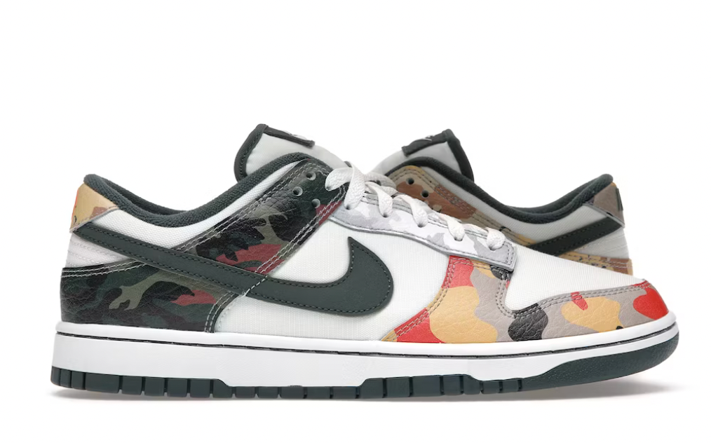 Nike Dunk Low SE Sail Multi-Camo