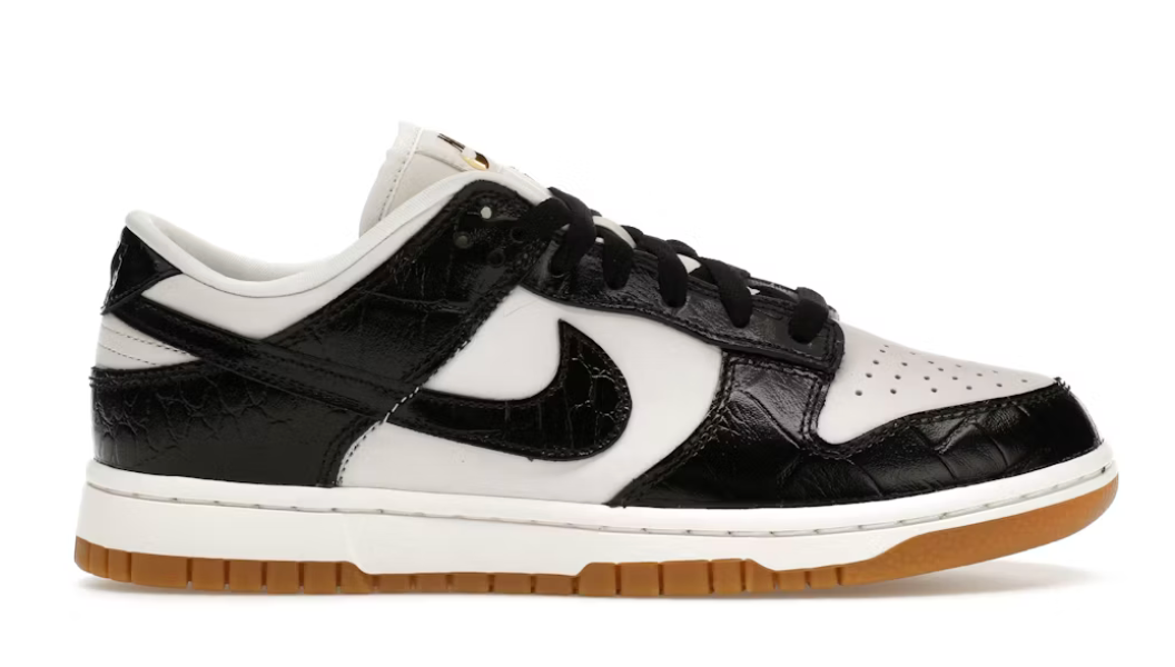 Nike Dunk Low LX Black Croc