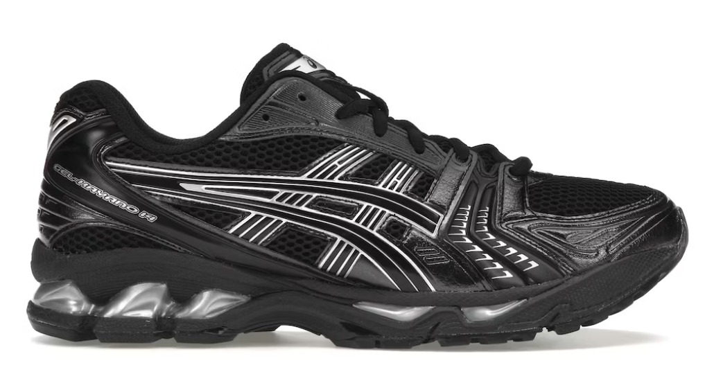 ASICS Gel-Kayano 14 Black Pure Silver