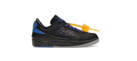 Jordan 2 Retro Low SP Off-White Black Blue