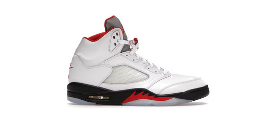 Jordan 5 Retro Fire Red Silver Tongue (2020)