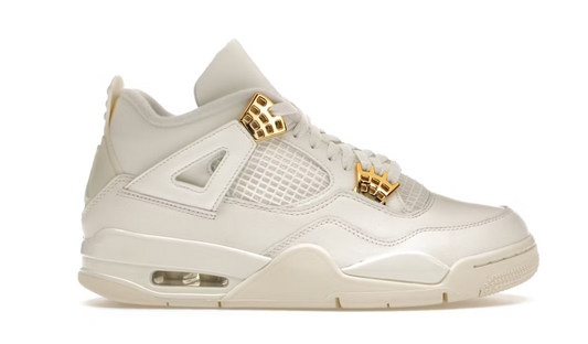 Jordan 4 Retro Metallic Gold (Women's)