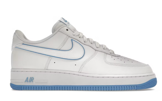 Nike Air Force 1 '07 Low White University Blue Sole