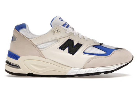 New Balance 990v2 MiUSA White Blue